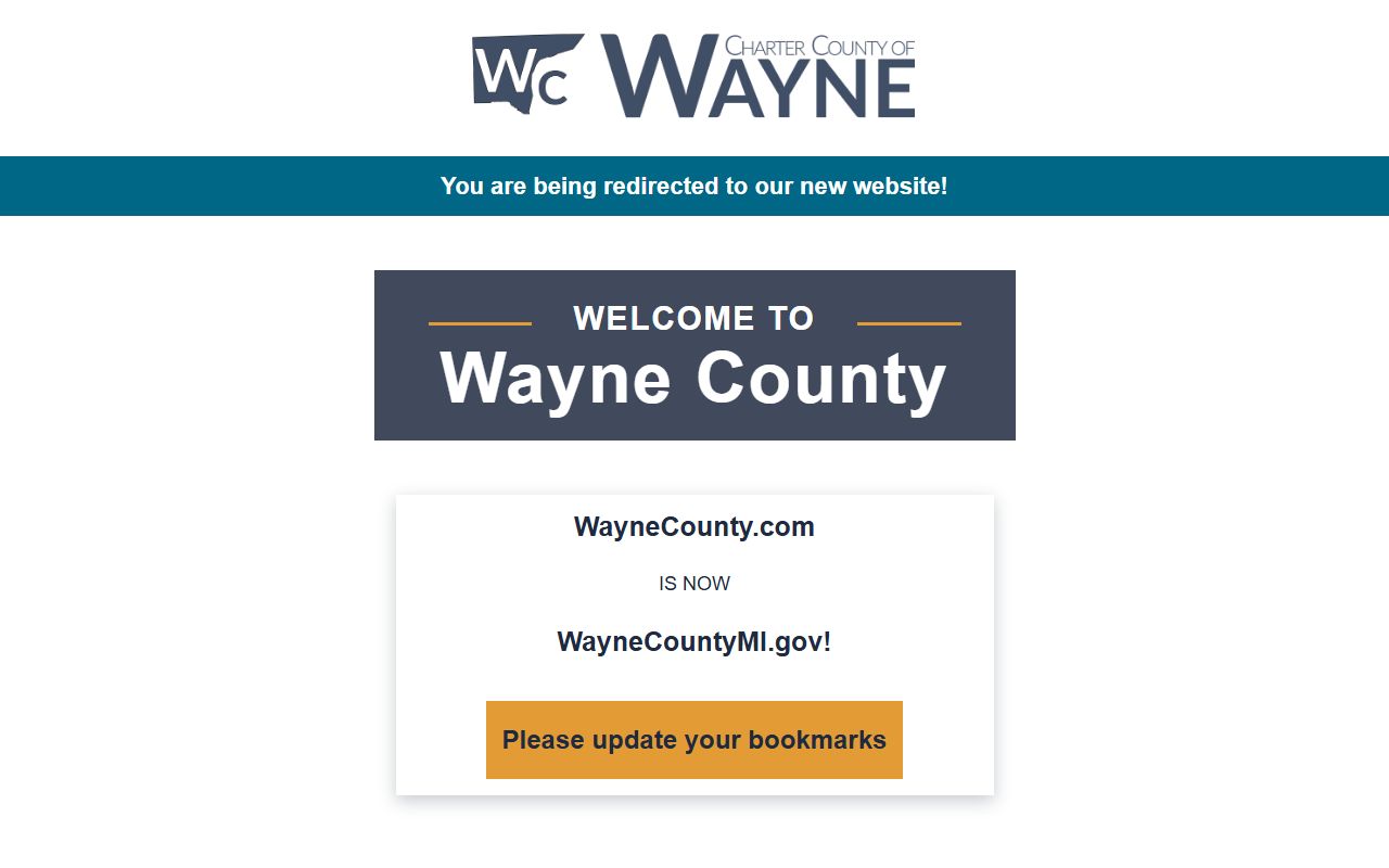 Wayne County FOIA request form for police and public records